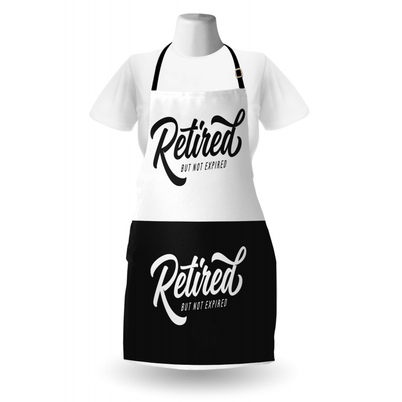 Retired Not Expired Apron