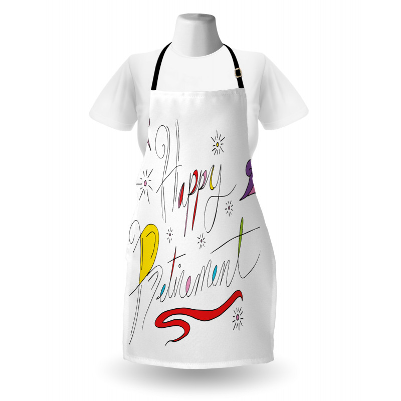 Floral Motifs Doodle Apron