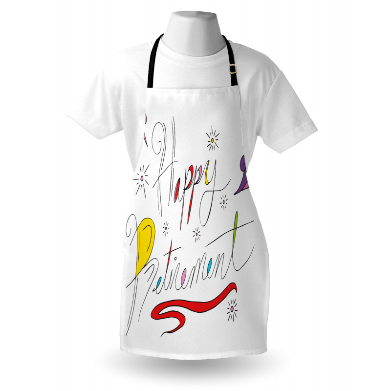 Floral Motifs Doodle Apron