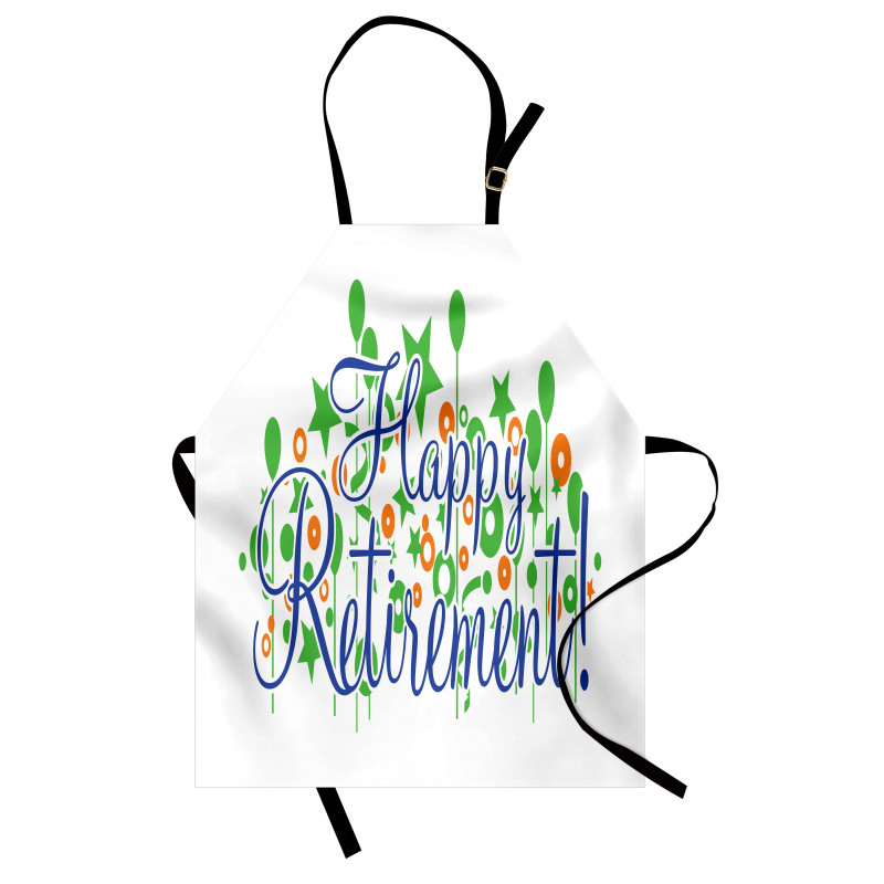 Calligraphy Balloon Apron