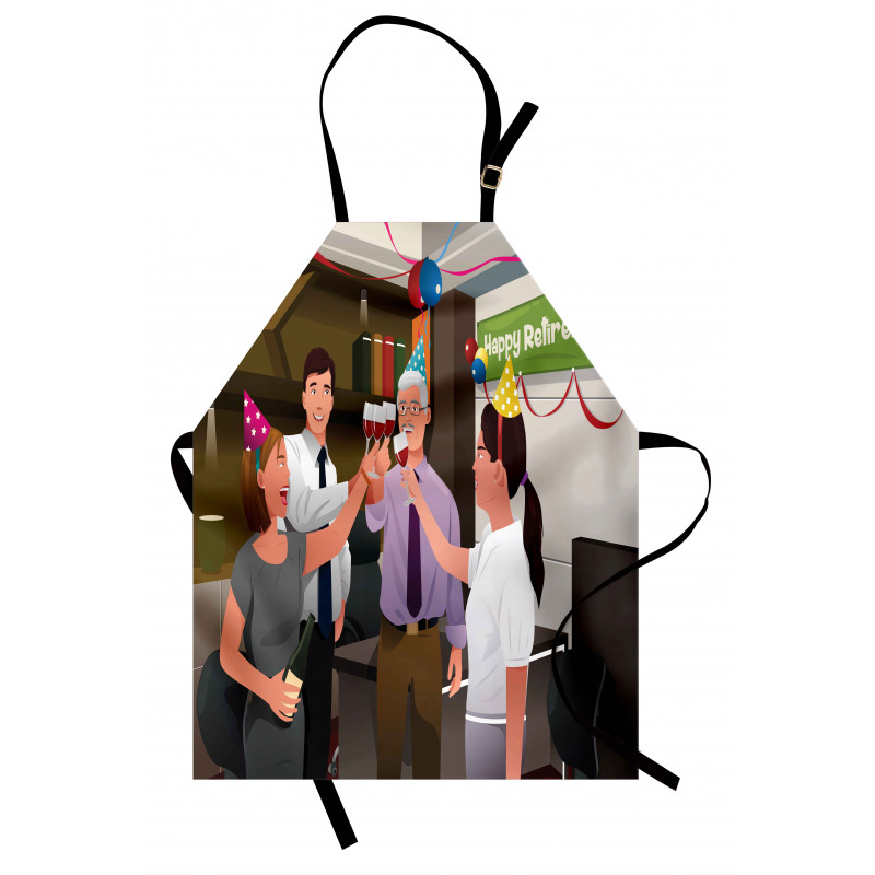 Employees in Office Apron