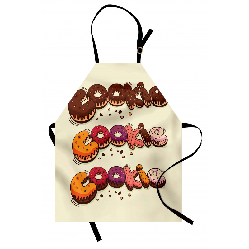 Doodle Style Bakery Theme Apron