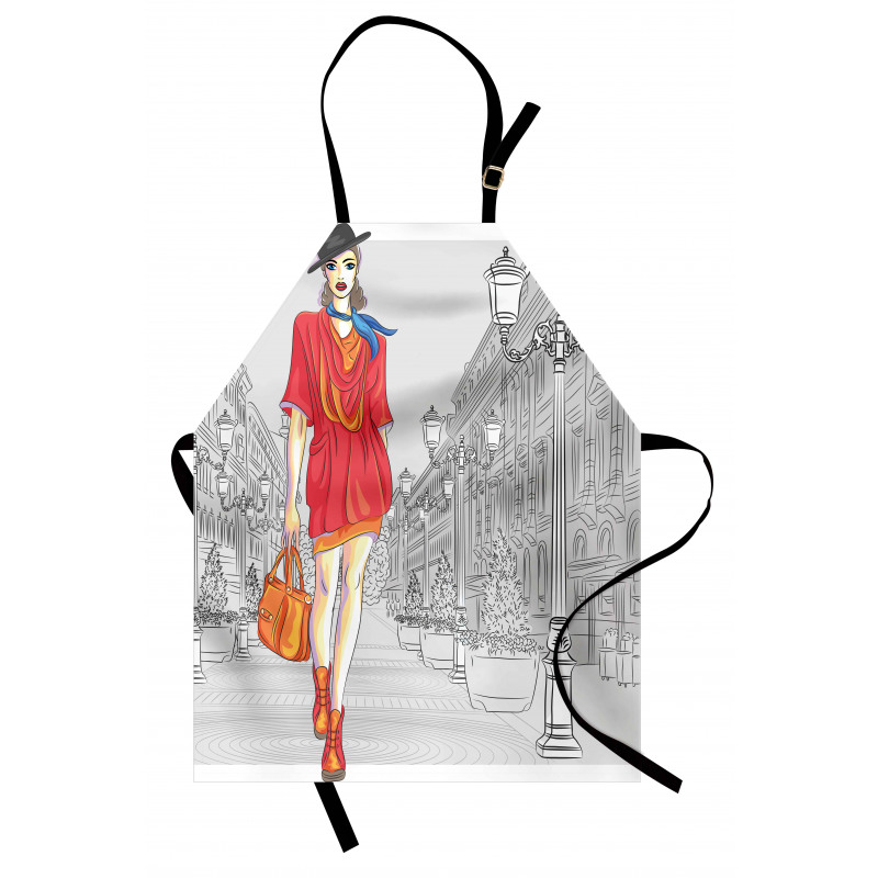 Modern Urban Street Fashion Apron