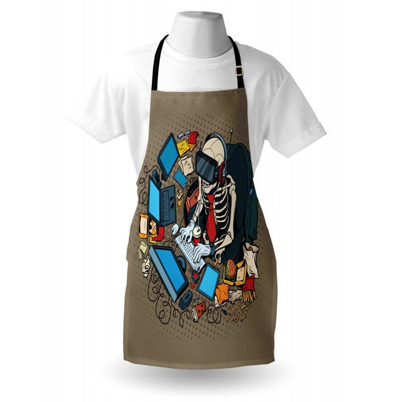 Skeleton in Virtual Reality Apron