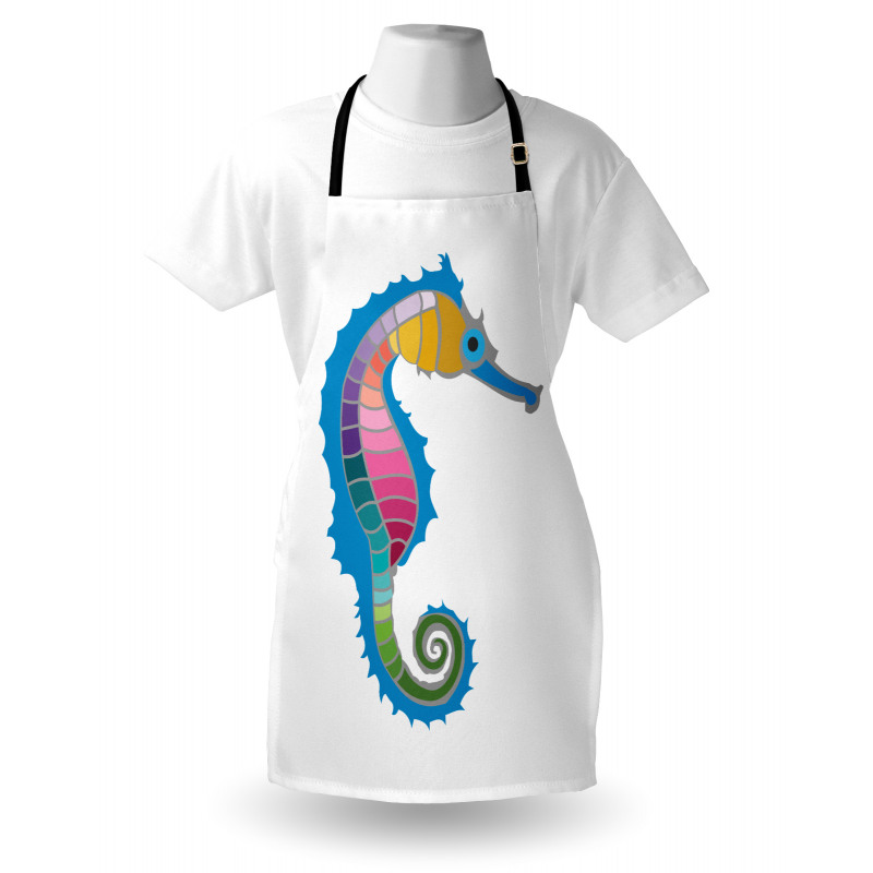 Colorful Graphic Form Apron