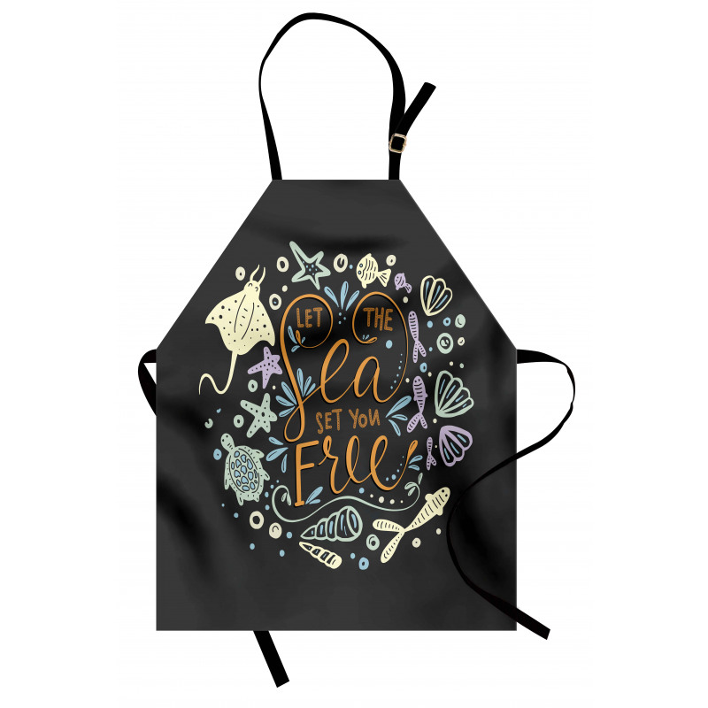 Let the Sea Set You Free Apron