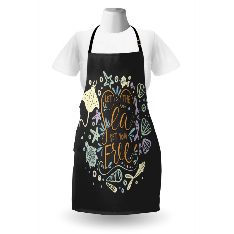 Let the Sea Set You Free Apron