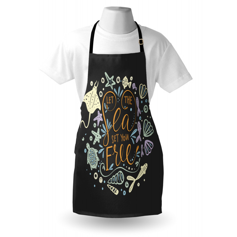 Let the Sea Set You Free Apron