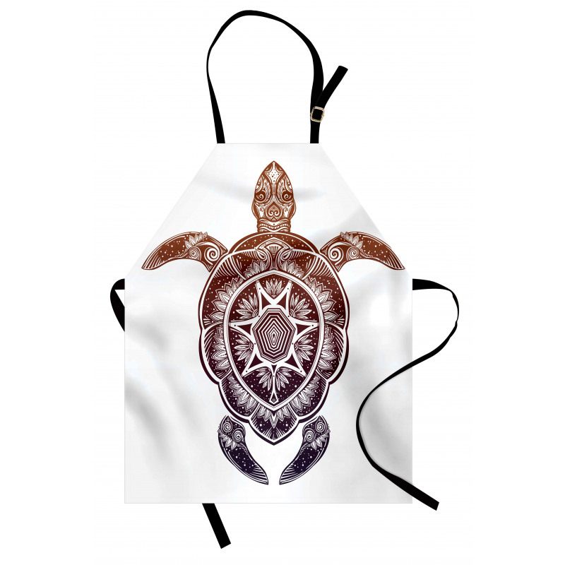 Ornate Mandala Motif Apron