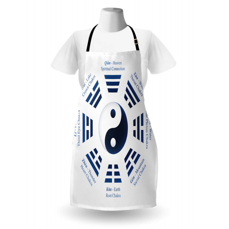 Trigrams I-Ching Names Apron