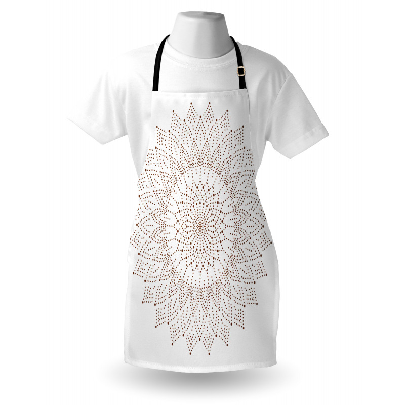 Pointillist Lace Art Apron