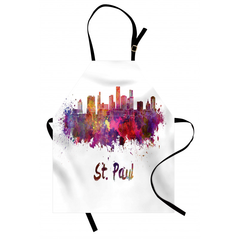 Saint Paul Skyline Apron