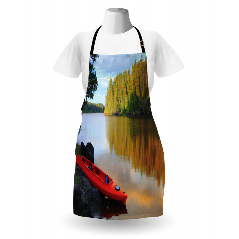 Canoe Lake Autumn Apron