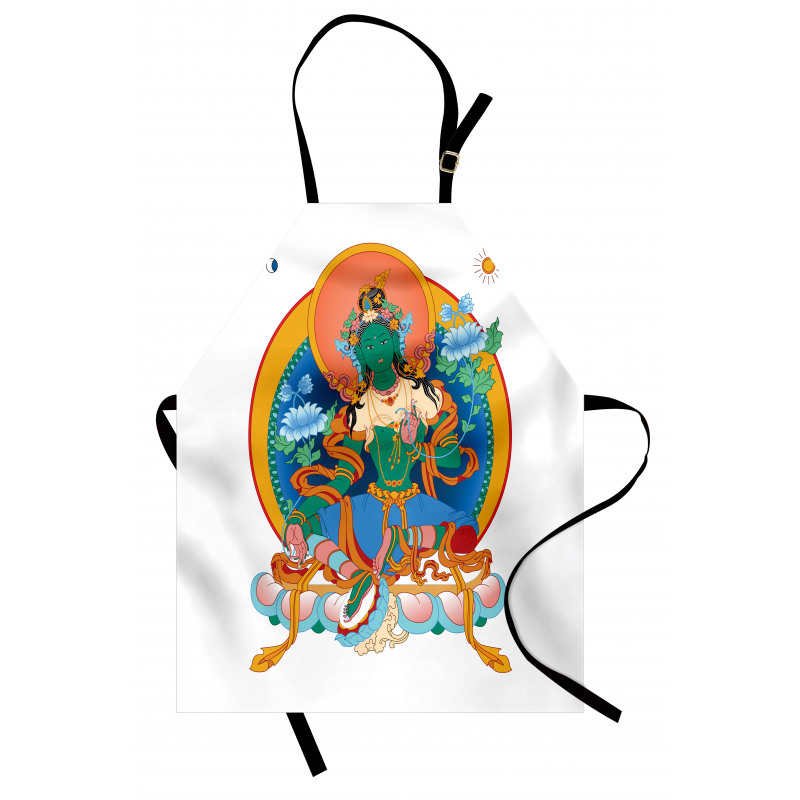 Sacred Female Figure Apron