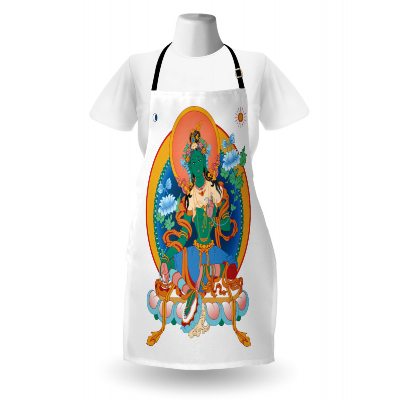 Sacred Female Figure Apron