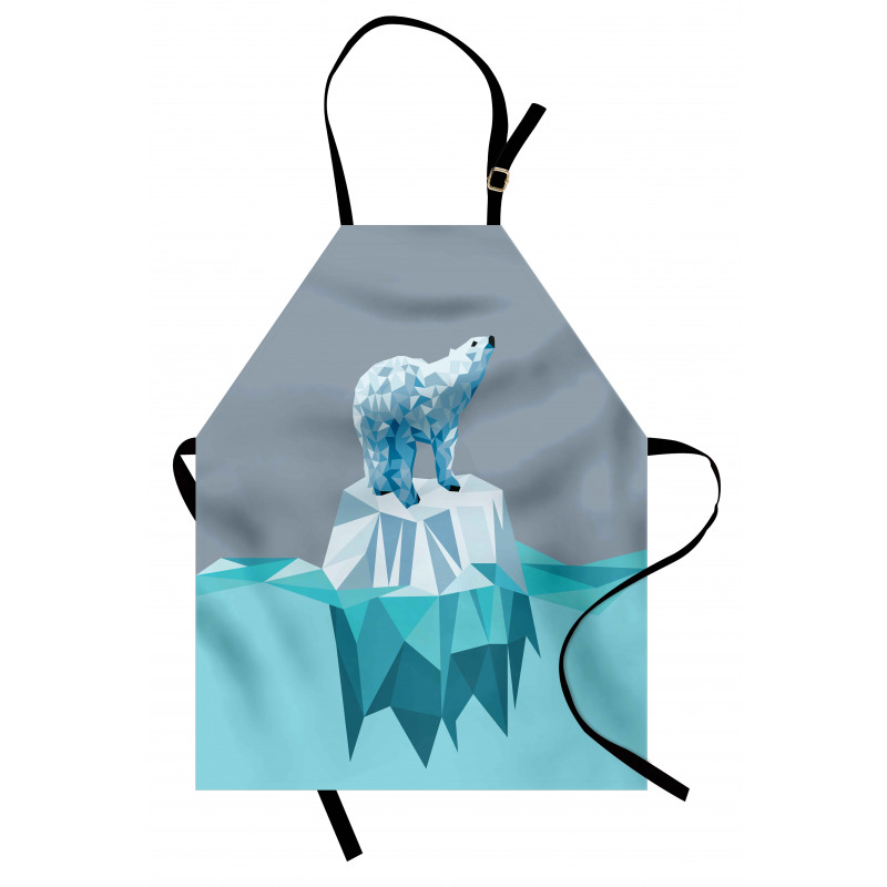 Fractal Bear Iceberg Apron