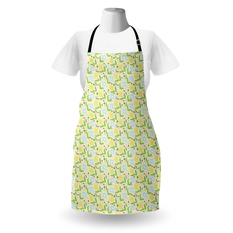 Leaves and Blowballs Apron