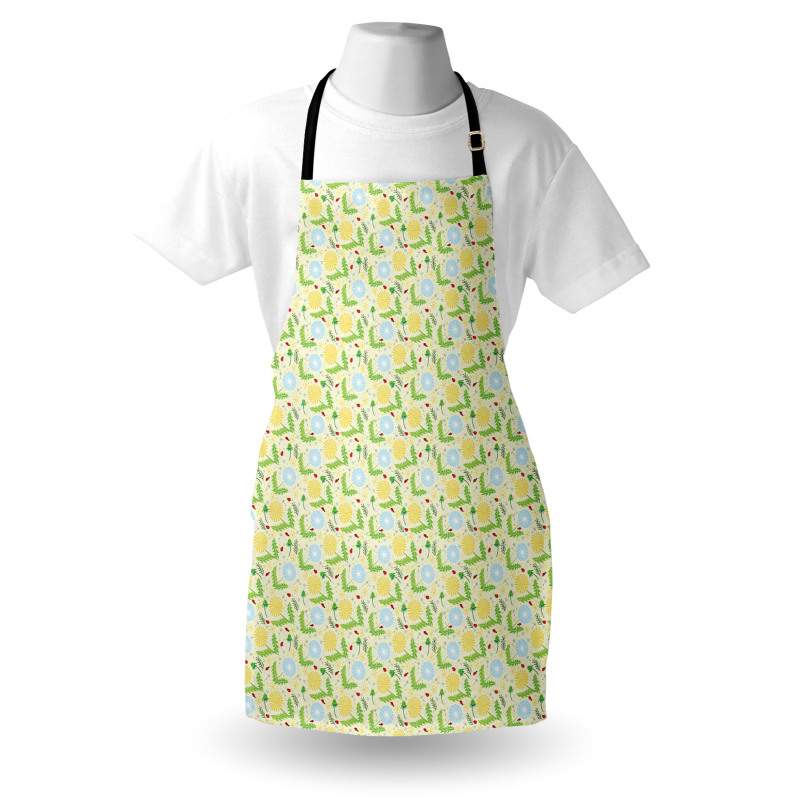 Leaves and Blowballs Apron