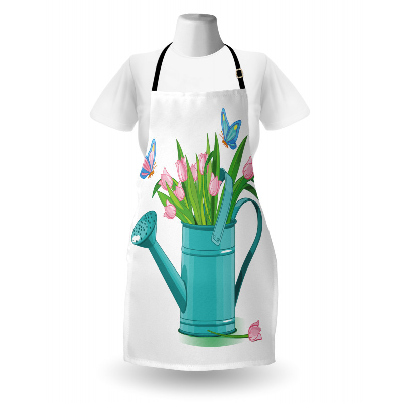 Bouquet of Tulips Garden Apron