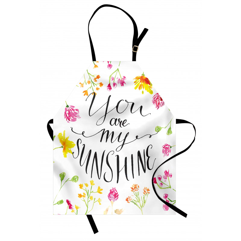 Loving My Sunshine Slogan Apron