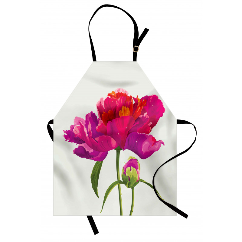 Flower and Vibrant Petals Apron