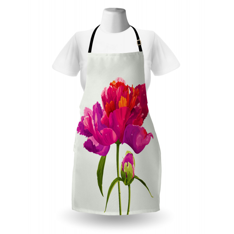 Flower and Vibrant Petals Apron