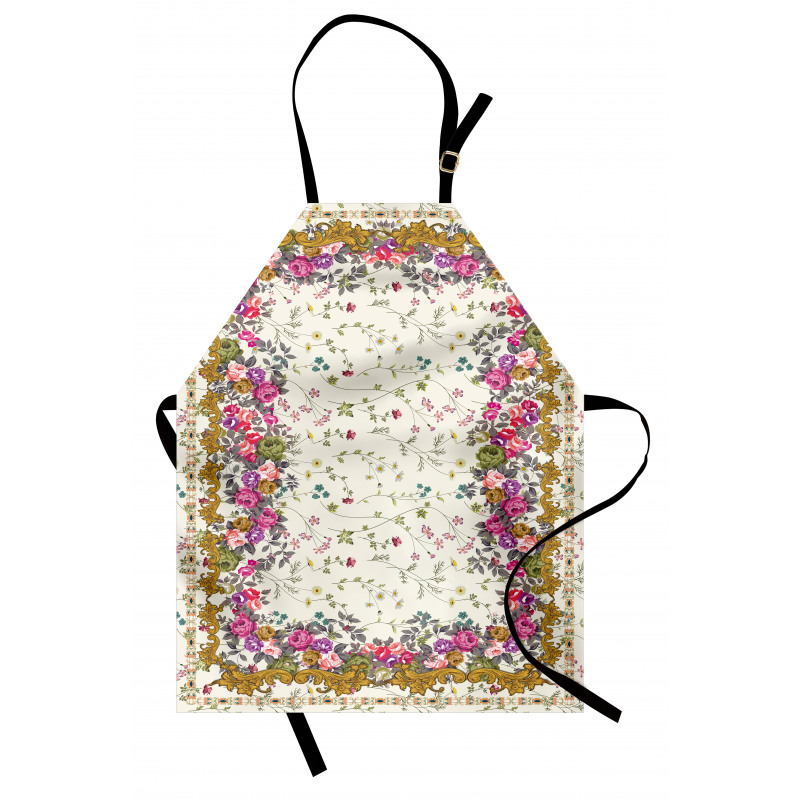 Spring Love Colorful Roses Apron