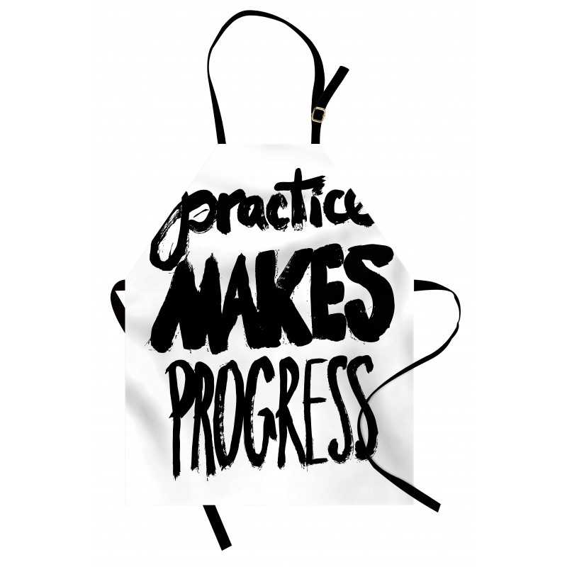 Practice Makes Progress Apron