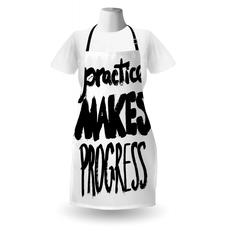 Practice Makes Progress Apron