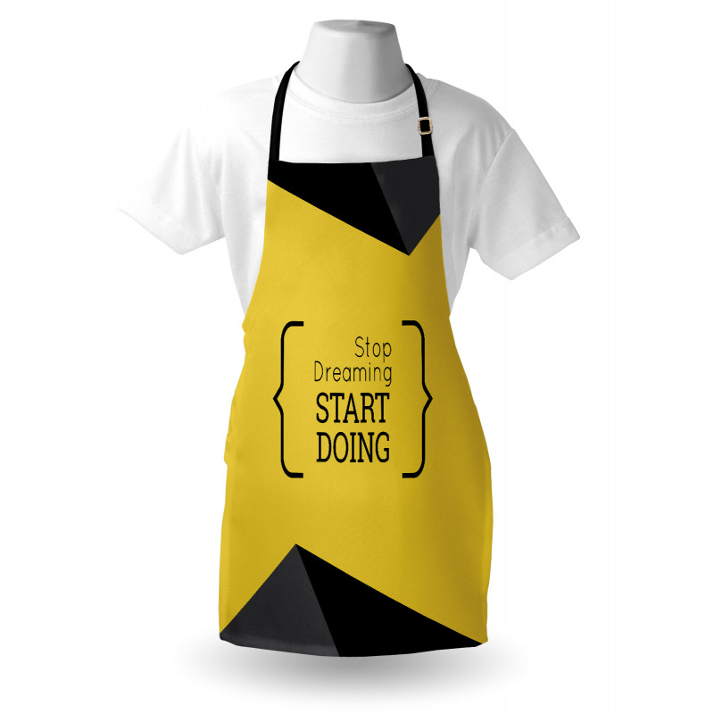 Geometric Motivational Apron