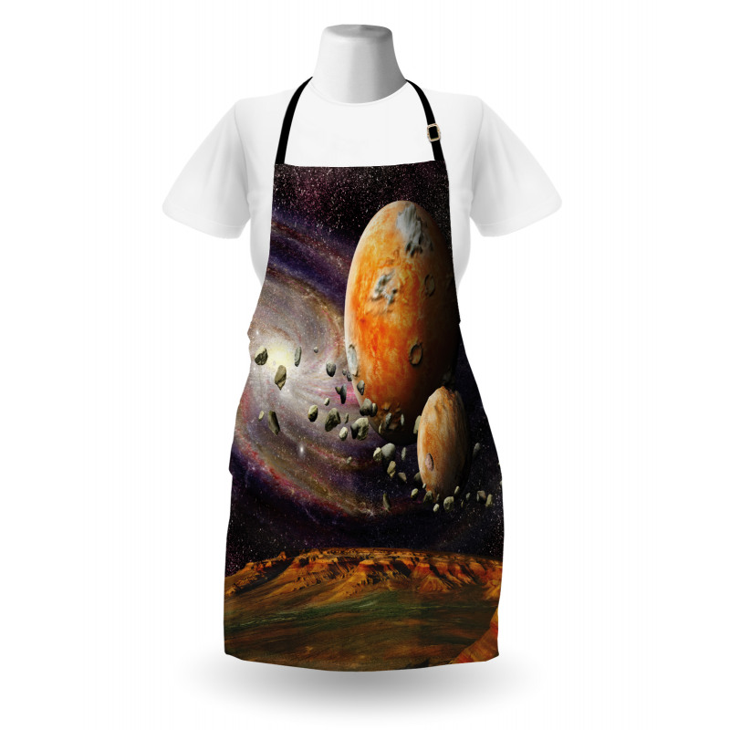 Universe Space Planets Apron