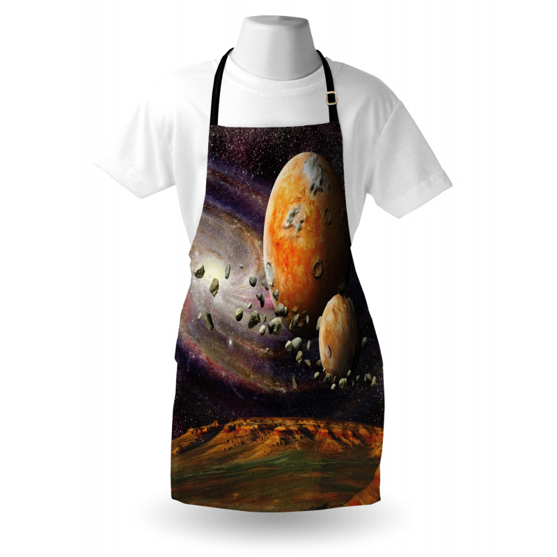 Universe Space Planets Apron