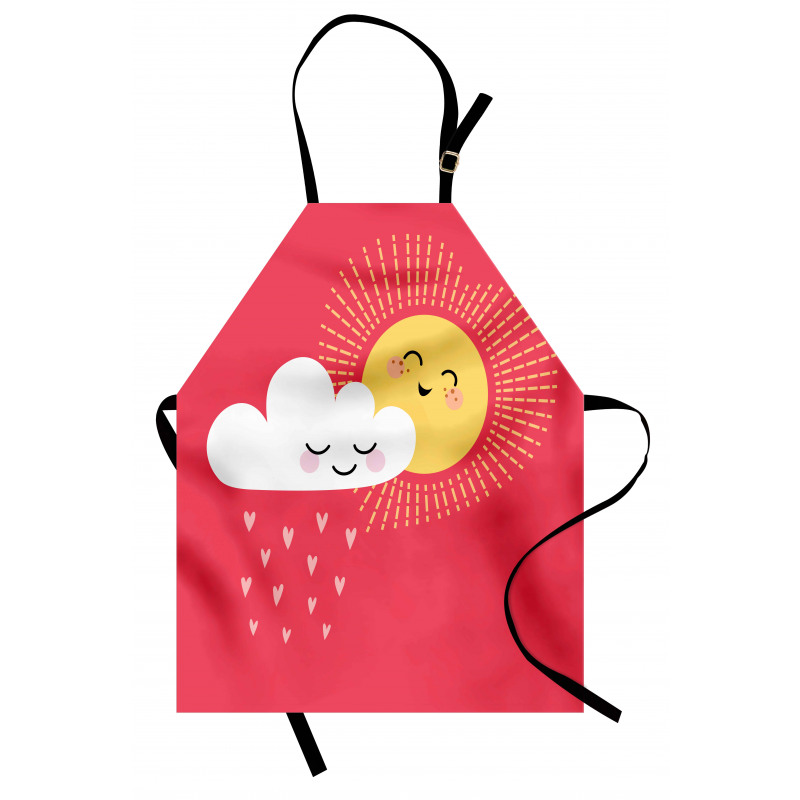 Valentines Cloud and Sun Apron