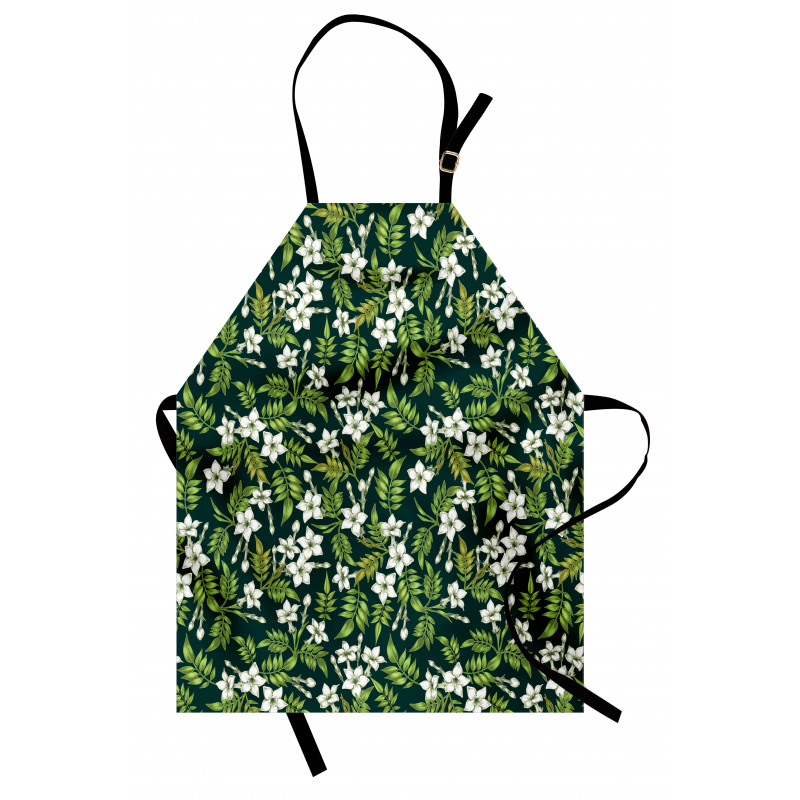 Awakening Floral Buds Apron