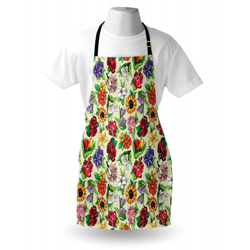 Vibrant Color Summer Apron