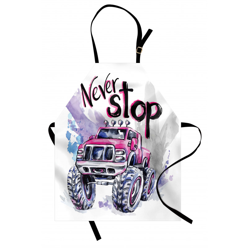 Never Stop Words Apron