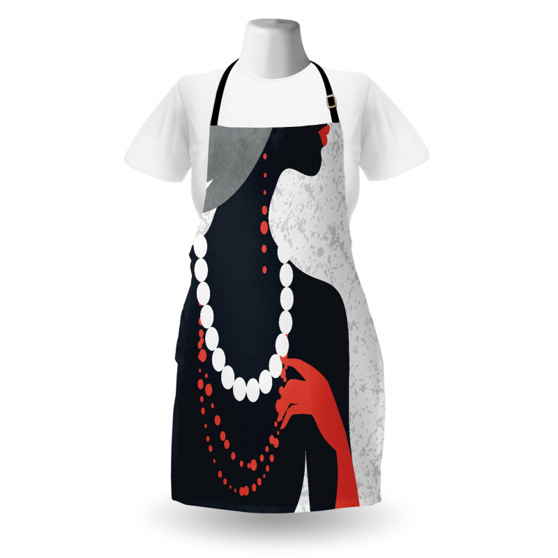 Pearl Necklace Apron