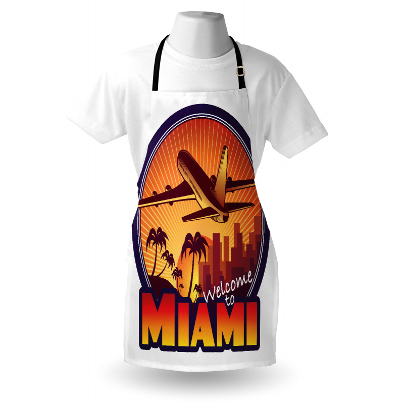 Welcome Miami Graphic Apron