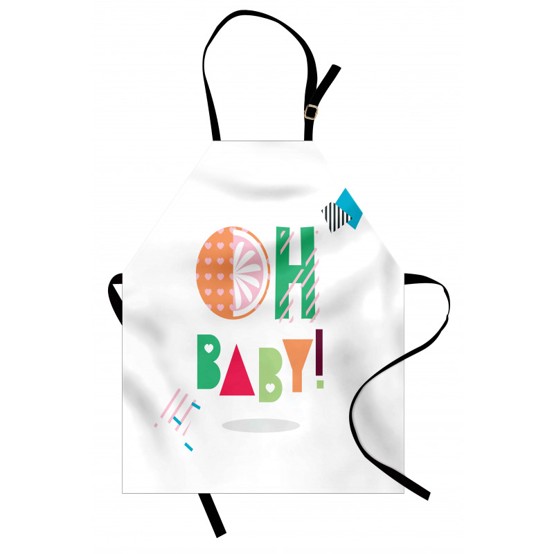 Flat Art Geometric Apron