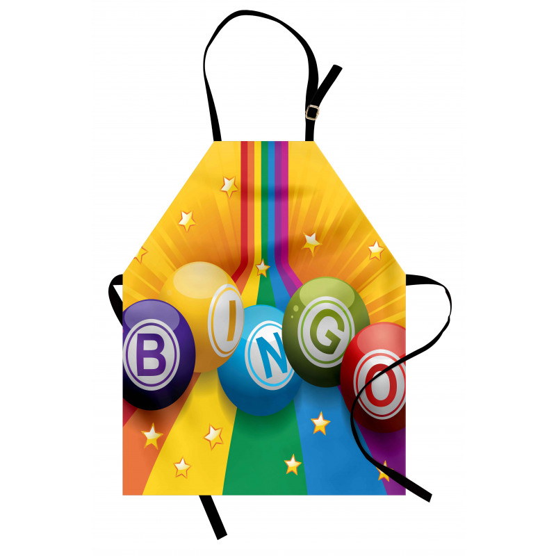 Colorful Balls Rainbow Apron