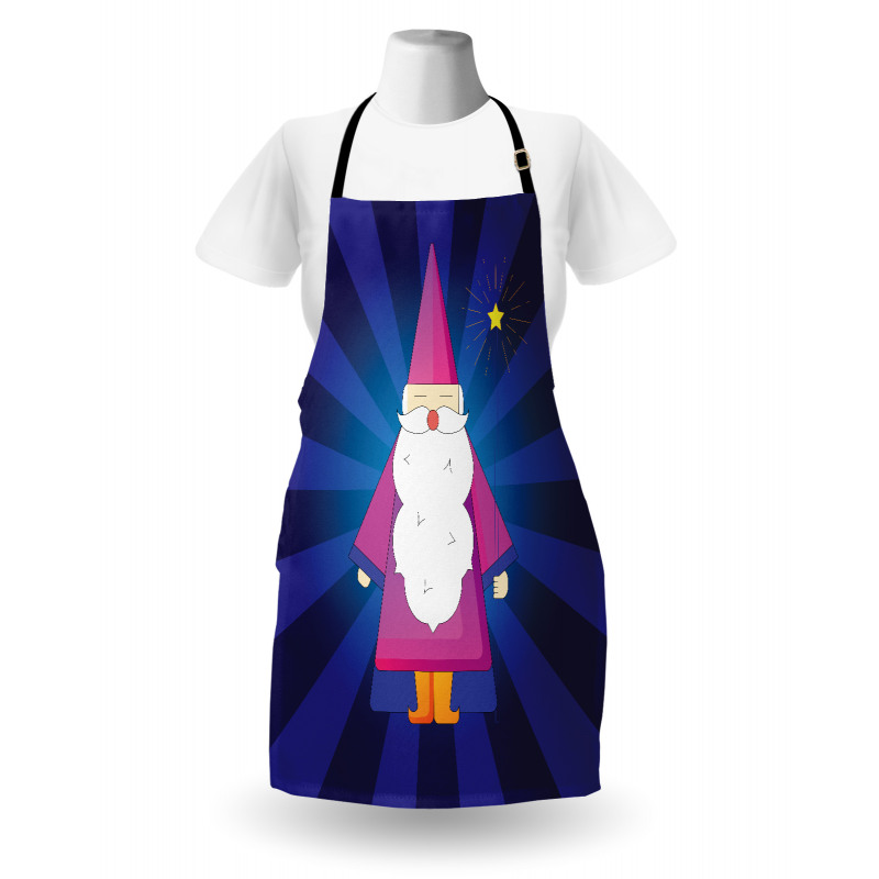 Man with a Staff Miracle Apron