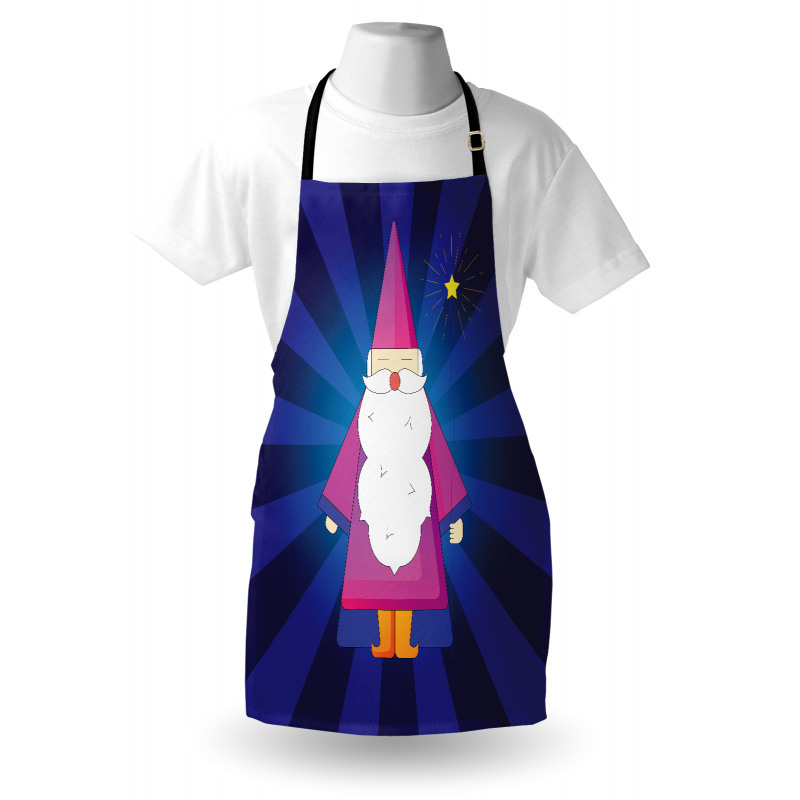 Man with a Staff Miracle Apron