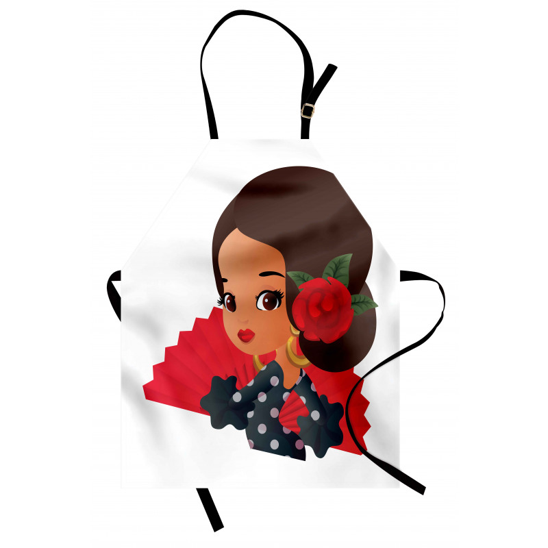 Chibi Flamenco Costume Apron