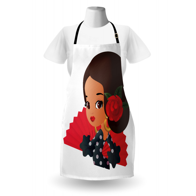 Chibi Flamenco Costume Apron