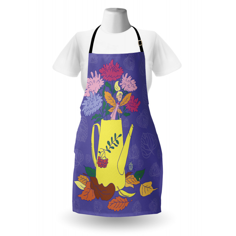 Flower Bucket Water Can Apron