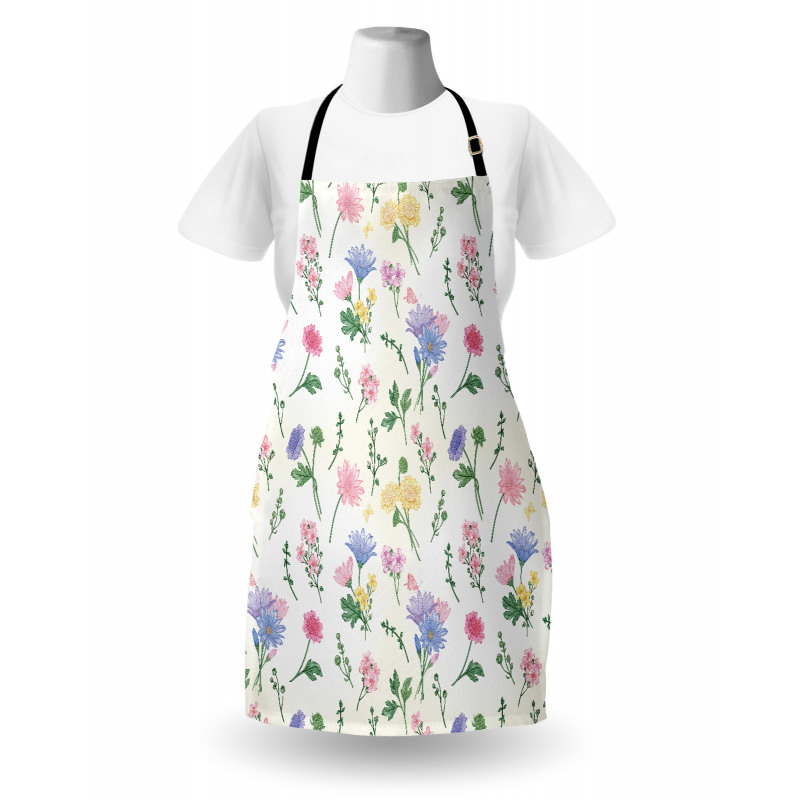 Botanical Herbs Nature Apron