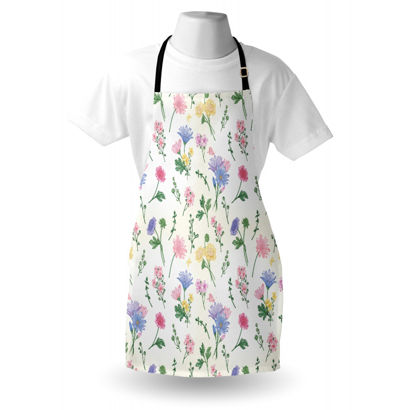 Botanical Herbs Nature Apron