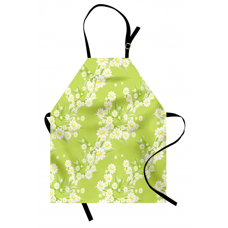 Fresh Green Springtime Apron