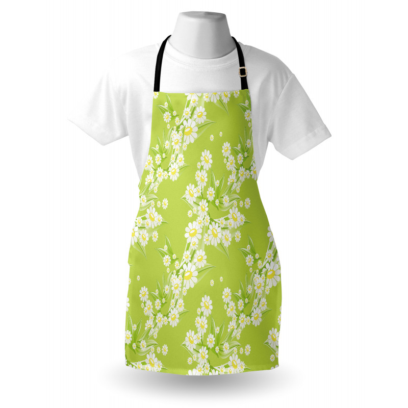 Fresh Green Springtime Apron