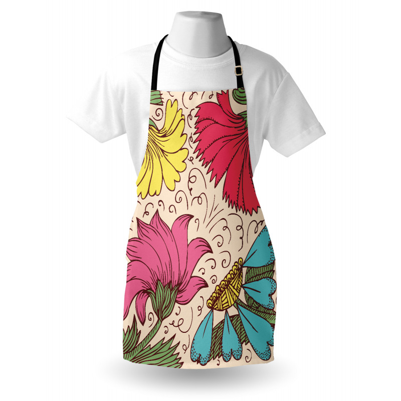 Old Fashioned Artwork Apron